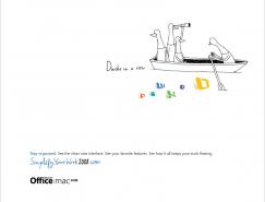 Microsoft Office for Mac 2008平面广告欣赏